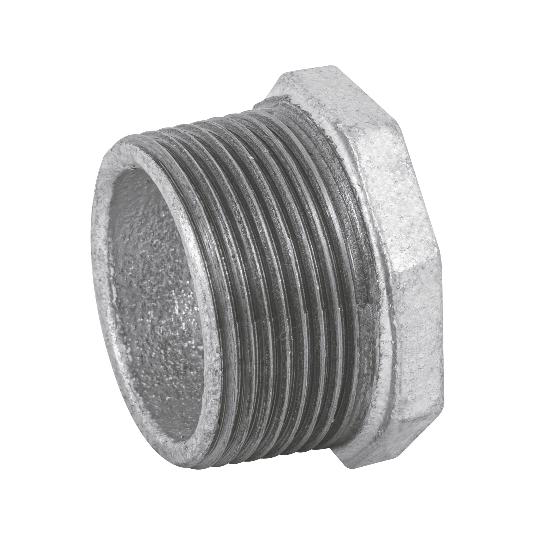 Reduccion bushing, acero galvanizado, 1-1/4 x 1"