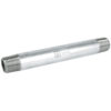 Niple acero galvanizado 1/2"x6" cedula 40