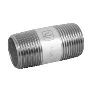 Niple acero galvanizado 3/4"x2" cedula 40