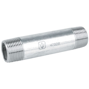 Niple acero galvanizado 3/4"x4" cedula 40