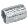 Niple acero galvanizado cuerda corrida 3/4"