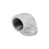 Codo 90° acero galvanizado 1/2"