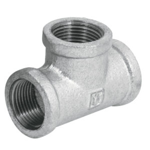 Tee sencilla acero galvanizado 3/4"