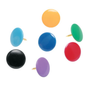 Paquete de Chinches 100 piezas de colores