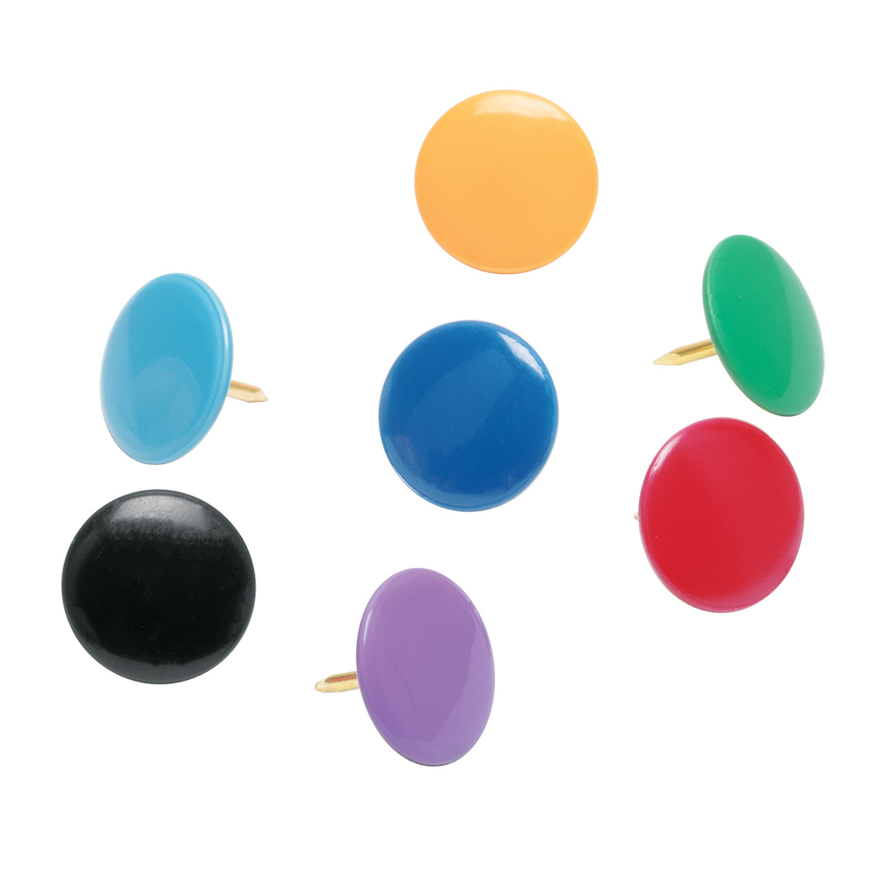 Paquete de Chinches 100 piezas de colores