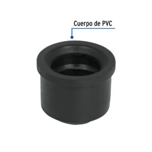 Chupon Lavabo de hule de 1-1/2" a 1-1/4"