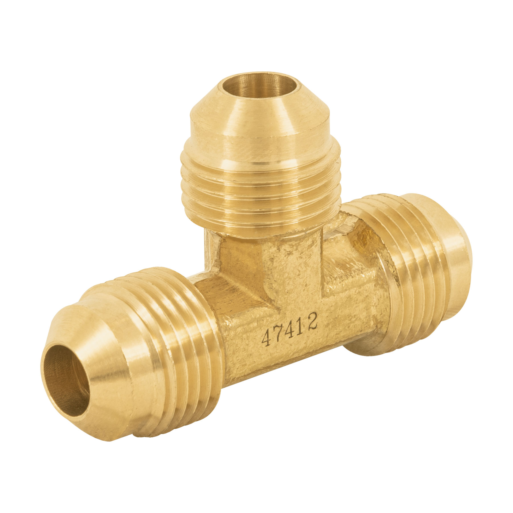 Tee union de laton 3/8"