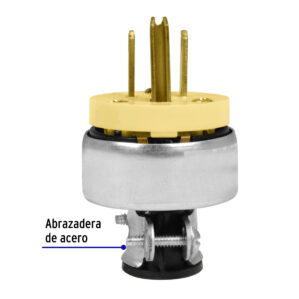 Clavija Industrial blindada Uso Rudo