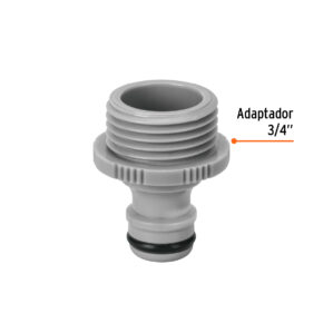 Conector rapido, macho, para accesorios de riego