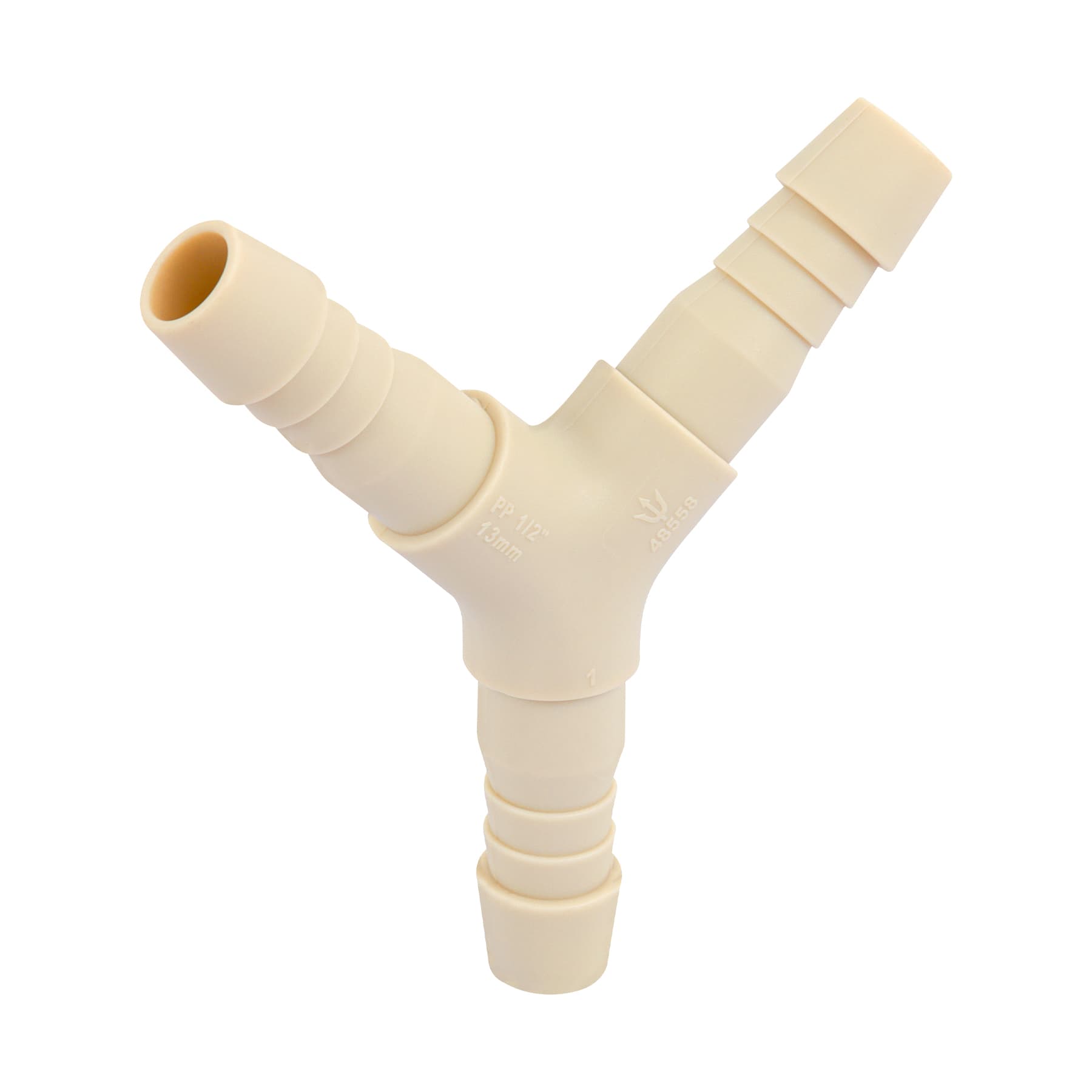 Yee Y de insercion 1/2" manguera