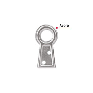 Cola de pato #1, 2.5 cm, bolsa 100 piezas