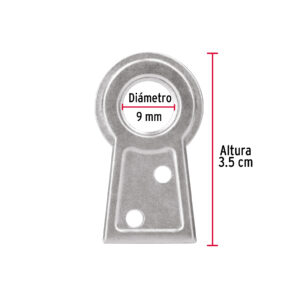 Cola de pato #2, 3.5 cm, bolsa 100 piezas