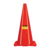 Cono de precaucion de 70cm de PVC Pretul