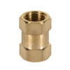 Cople de laton aire tipo FF cuerda 1/4 NPT