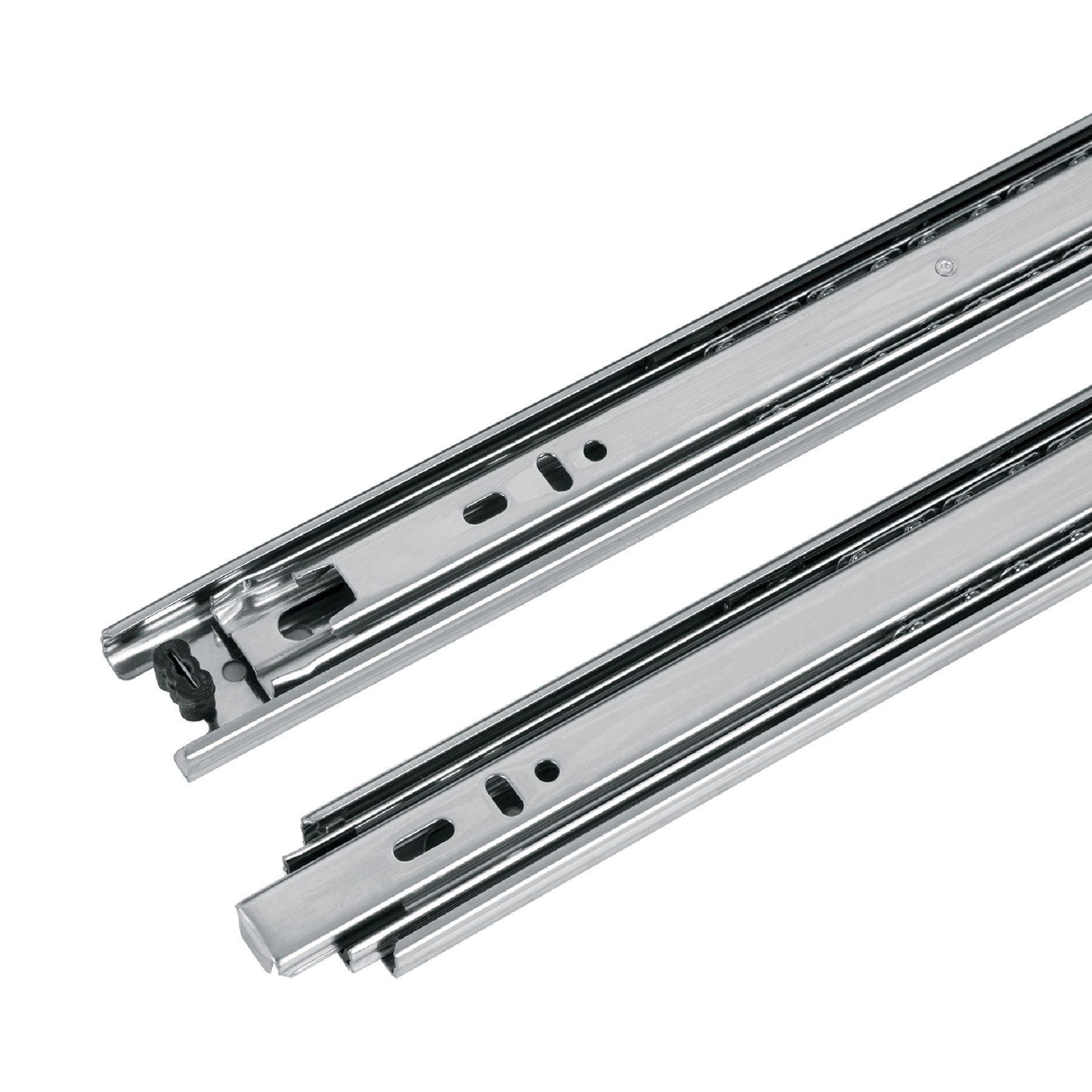 Pack con 2 correderas extensi贸n 30cm para caj贸n ancho 3.5cm