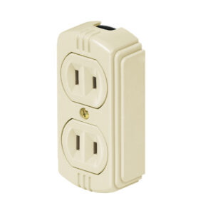 Contacto de sobreponer duplex sin tierra