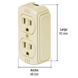 Contacto de sobreponer Doble Contacto