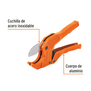 Tijera Pinza Cortador de tubo de PVC PPR Manguera hasta 1-5/8"