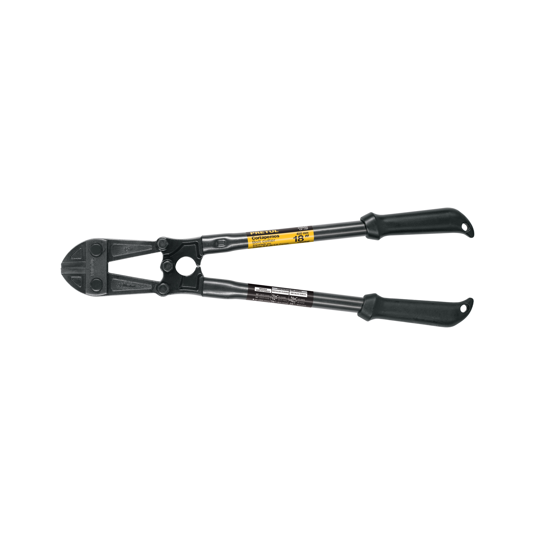 Pinza Cortapernos 18" Pretul