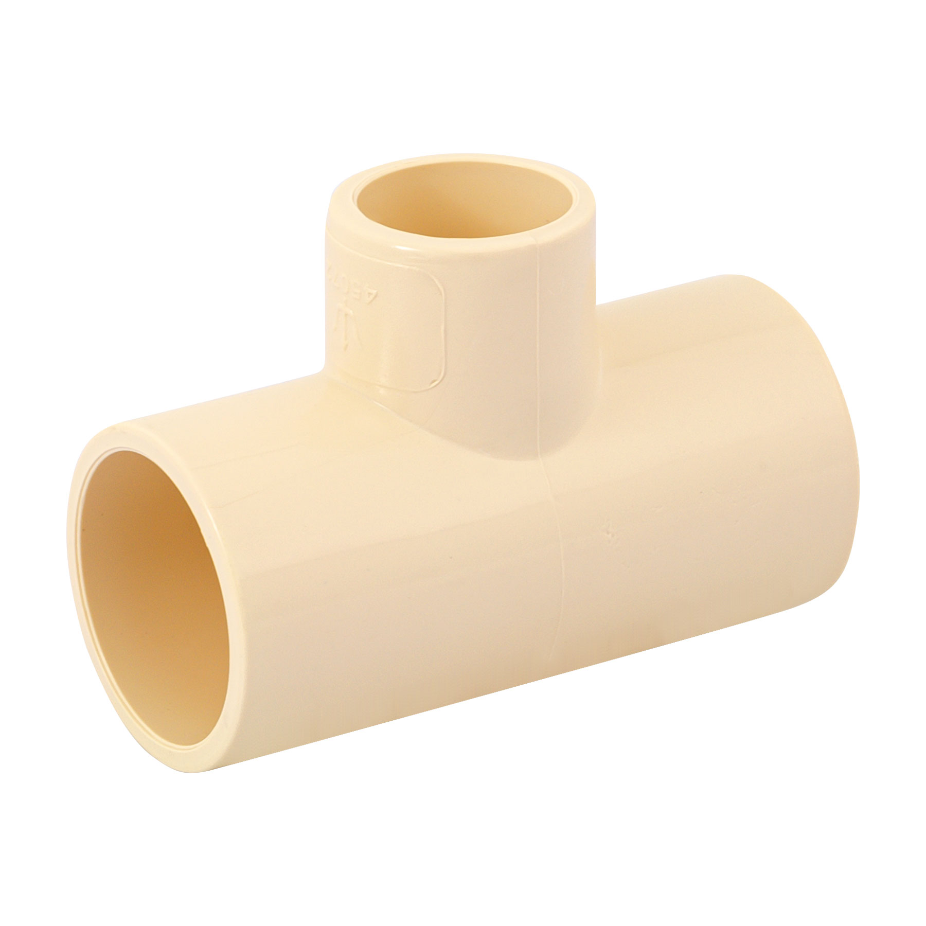 Tee reducida de CPVC 3/4" x 3/4" x 1/2"