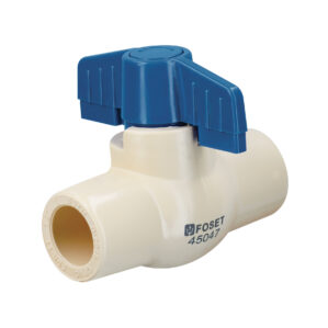 Valvula de Paso Esfera Bola de CPVC de 1/2"