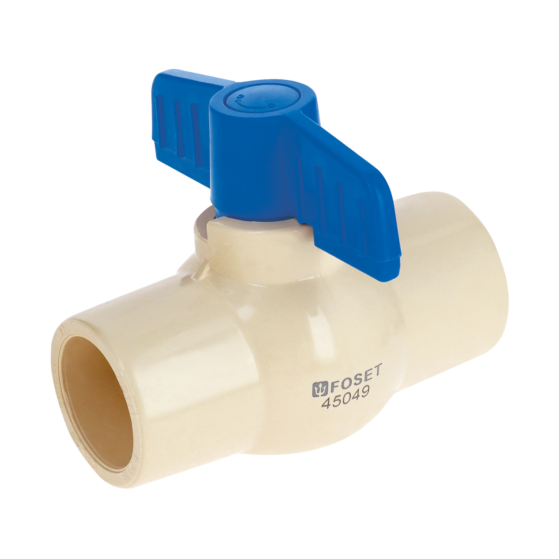 Valvula de Paso Esfera Bola de CPVC de 1"