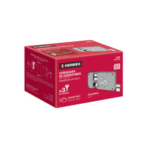 Cerradura sobreponer izquierda alta seguridad llave puntos