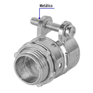 Conector tubo flexible 1/2" recto Volteck