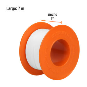 Cinta Teflon 1" Sella Roscas Uso General 7m