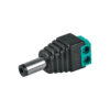 Conector de energia para CCTV tipo macho, Volteck