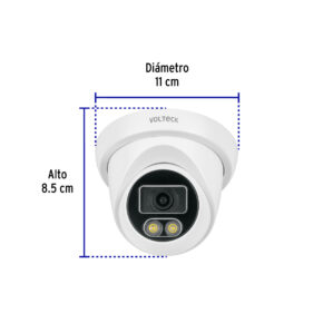 Camara Tipo Domo de 2MP Para Exterior Volteck