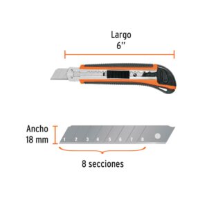 Cutter Cuchilla de 18mm de 6