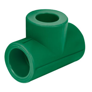 Tee de PPR reducida 3/4" x 1/2" x 1/2"