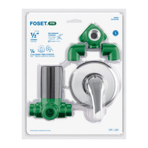 Kit de instalacion monomando para regadera PPR de 1/2