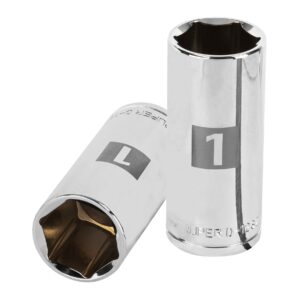 Dado de largo 1" cuadro de 1/2"