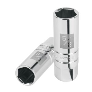 Dado Largo Bujia de 5/8" Cuadro 3/8"