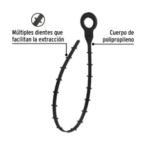 Pack de 2 Guias Destapacaños drenaje 50cm Pretul