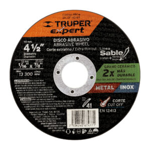 Disco Corte Fino Metal Linea Sable 4-1/2" 1.6mm Expert