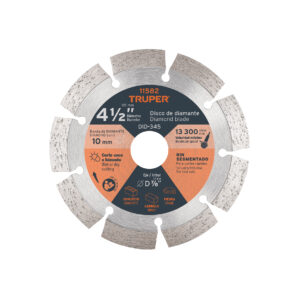 Disco de diamante 4-1/2" Pieda Concreto Piedra Corte Rapido