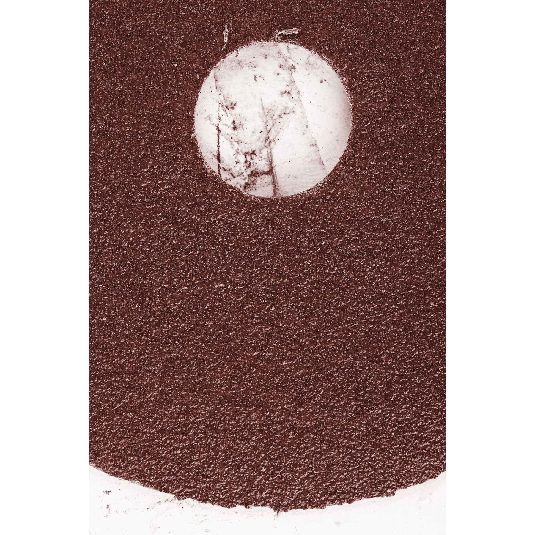 Disco de lija 4-1/2" con respaldo de fibra, grano 80