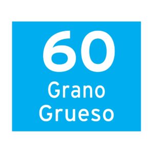 Pack 5 Discos de lija roto orbital 5" grano 60 de 8 orificios