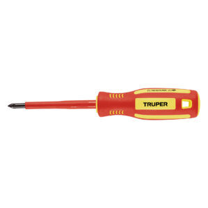 Desarmador dielectrico aislado de cruz 3/16" Truper