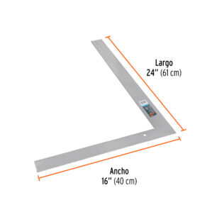 Escuadra para cantero 40x60cm 16