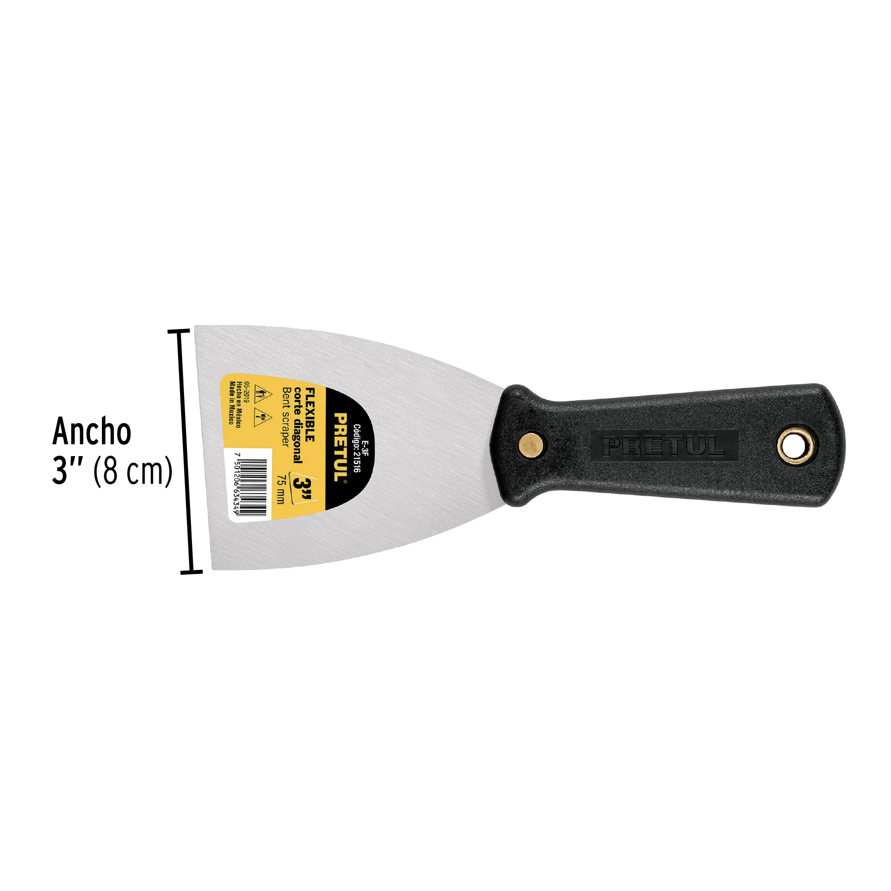 Espatula 3" flexible