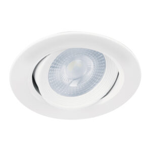 Lampara Empotrado, redondo, 5 W, 6500k, LED, blanco