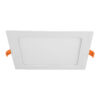 Lampara led slim de empotrar cuadrado 6500K 12W