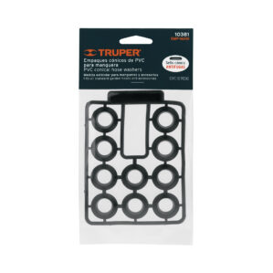 Empaques de hule para manguera medida standard 10 piezas