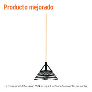 Escoba plastica jardin de 22 dientes 22