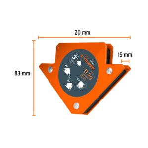 Escuadra magnetica para soldar 11kg de 3