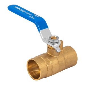 LLave de Paso Valvula de esfera de laton soldable 1"